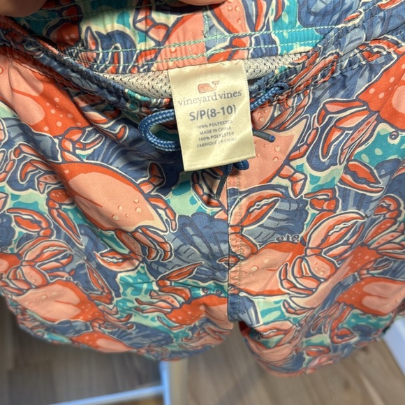 Vineyard Vines Men’s Crab Shell Chappy Swim Trunks Shorts Size S - Picture 4 of 4